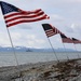 Arleigh Burke-class guided-missile destroyer USS Momsen (DDG 92) pulls into port at Homer, Alaska