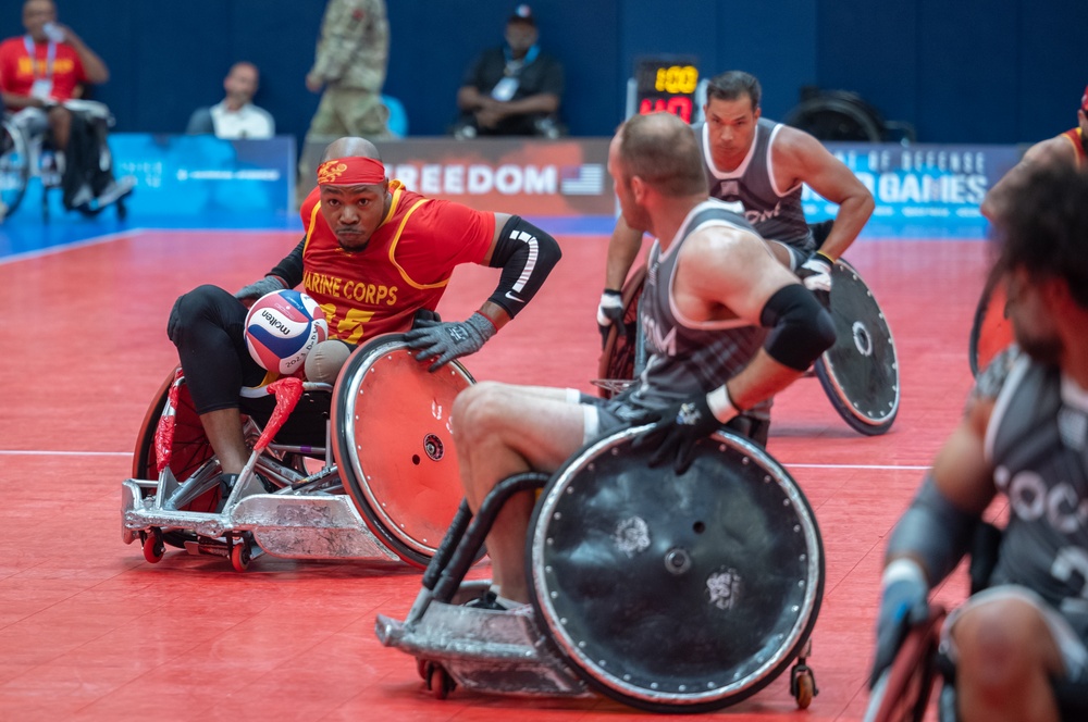 2023 DOD Warrior Games Challenge Team Marine Corps – Wheelchair Rugby Prelims Day 2