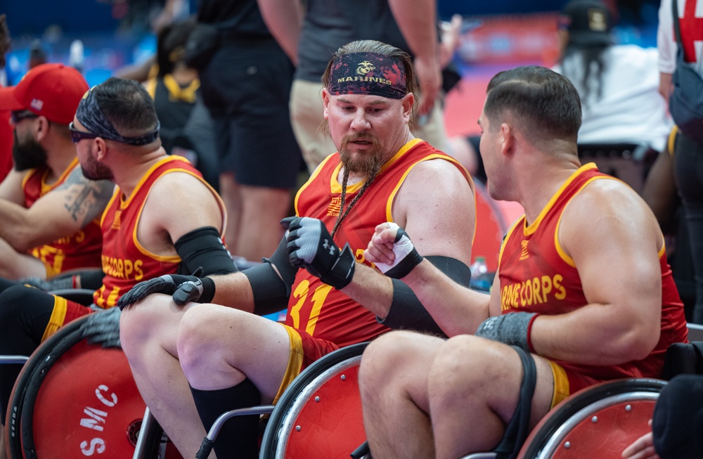 2023 DOD Warrior Games Challenge Team Marine Corps – Wheelchair Rugby Prelims Day 2