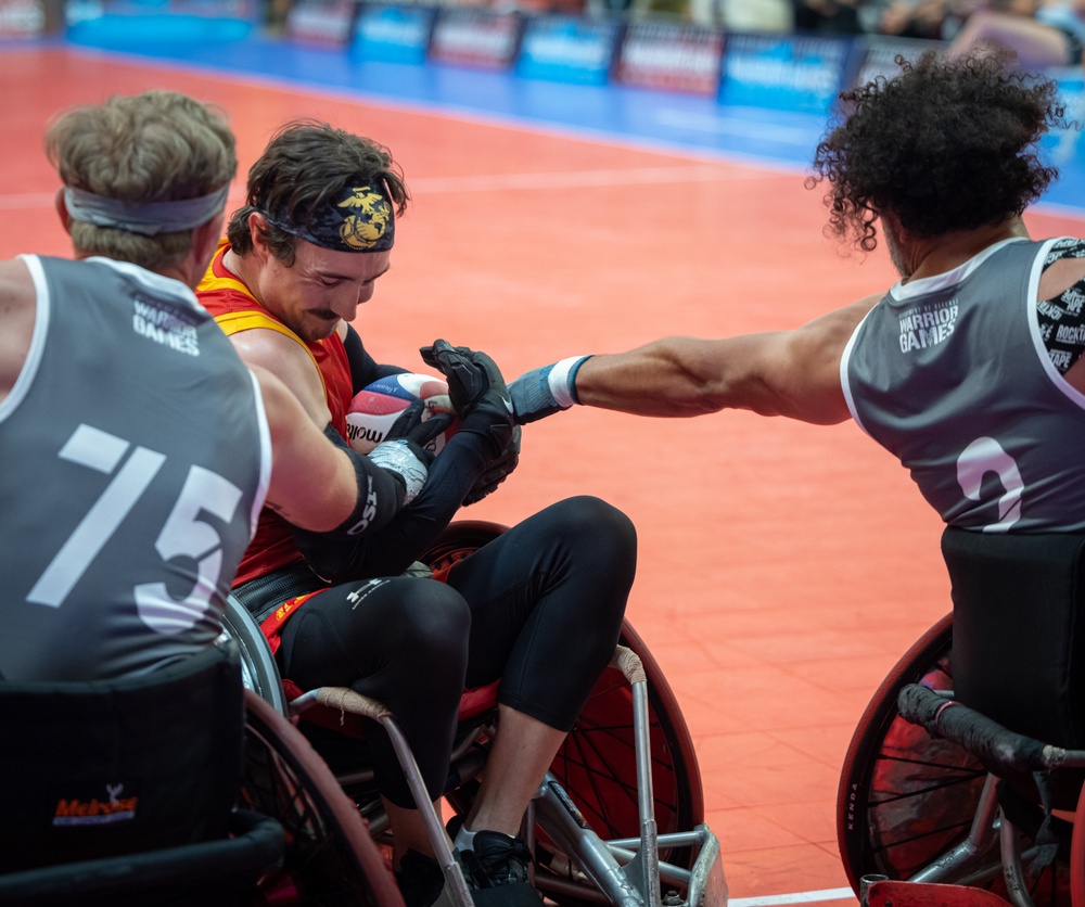 2023 DOD Warrior Games Challenge Team Marine Corps – Wheelchair Rugby Prelims Day 2