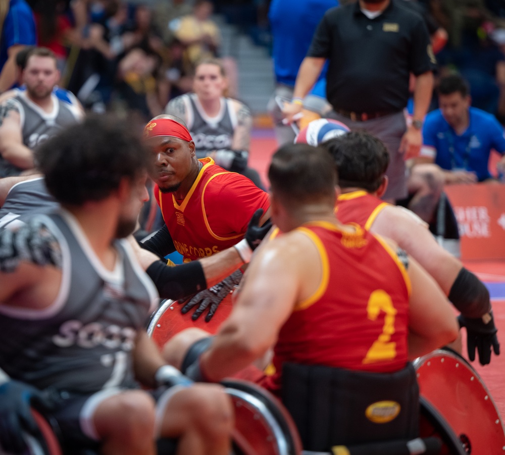 2023 DOD Warrior Games Challenge Team Marine Corps – Wheelchair Rugby Prelims Day 2