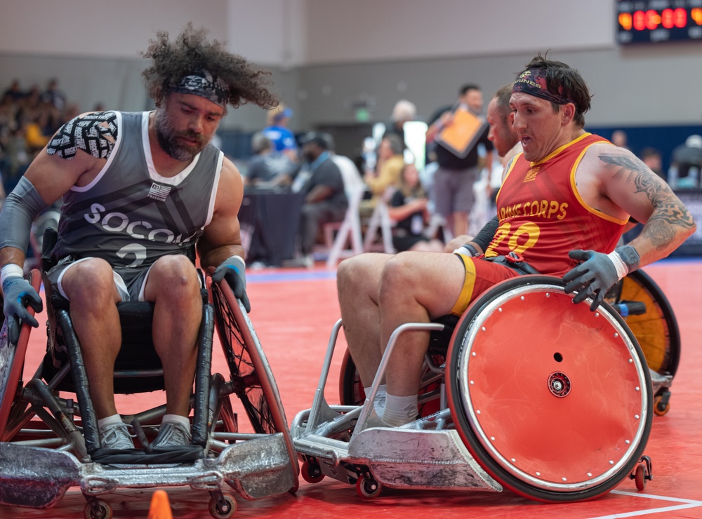 2023 DOD Warrior Games Challenge Team Marine Corps – Wheelchair Rugby Prelims Day 2