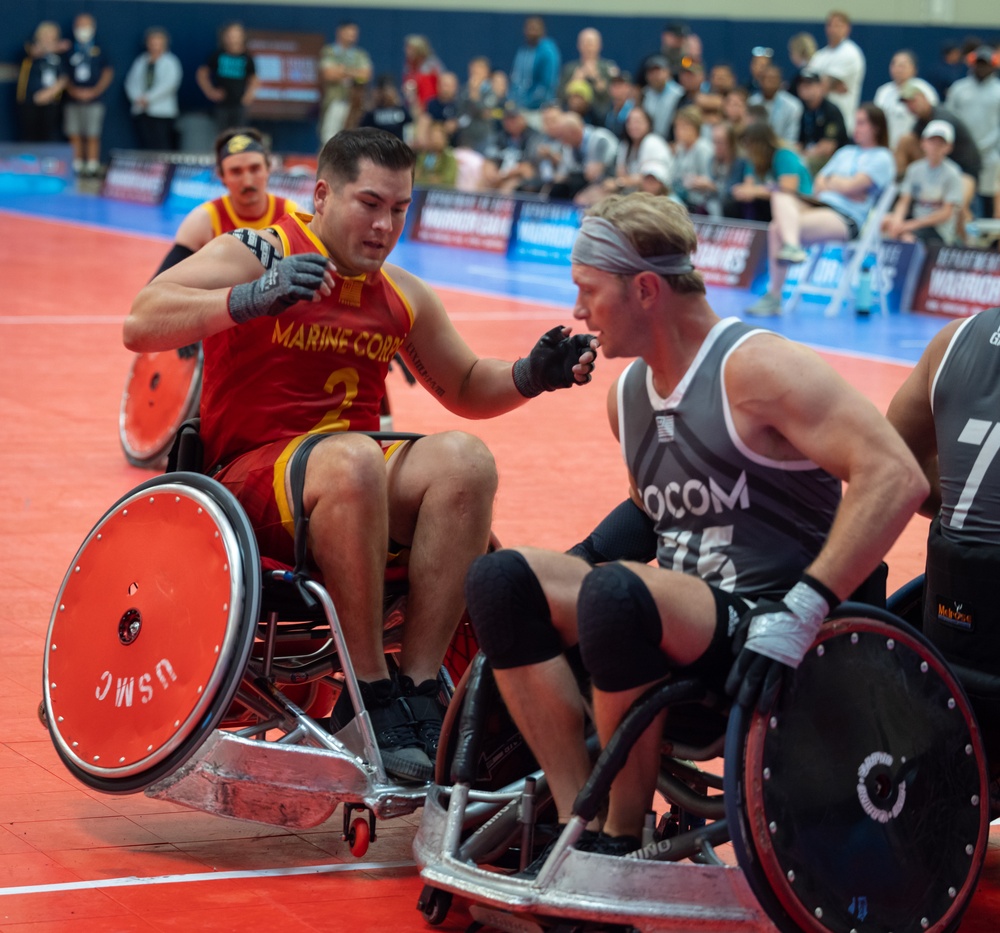 2023 DOD Warrior Games Challenge Team Marine Corps – Wheelchair Rugby Prelims Day 2