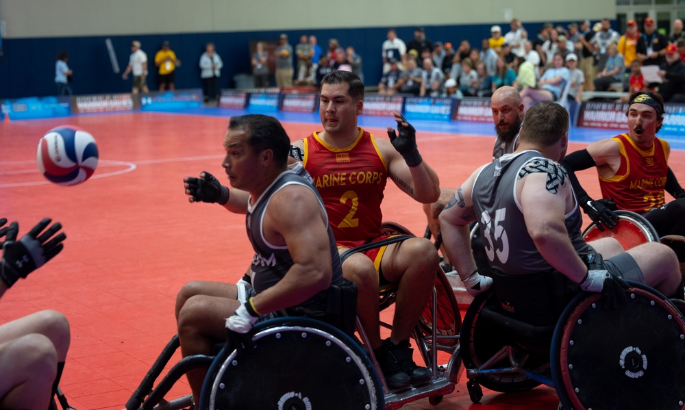 2023 DOD Warrior Games Challenge Team Marine Corps – Wheelchair Rugby Prelims Day 2