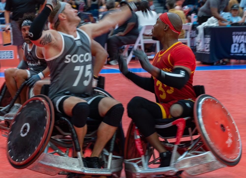 2023 DOD Warrior Games Challenge Team Marine Corps – Wheelchair Rugby Prelims Day 2