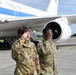 U.S. Secretary of Defense departs Yokota