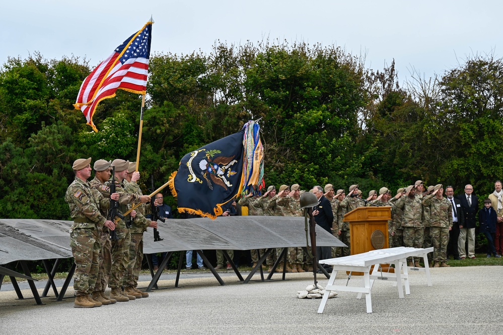 USAFE aircraft supports Pointe du Hoc memorial for D-Day 79