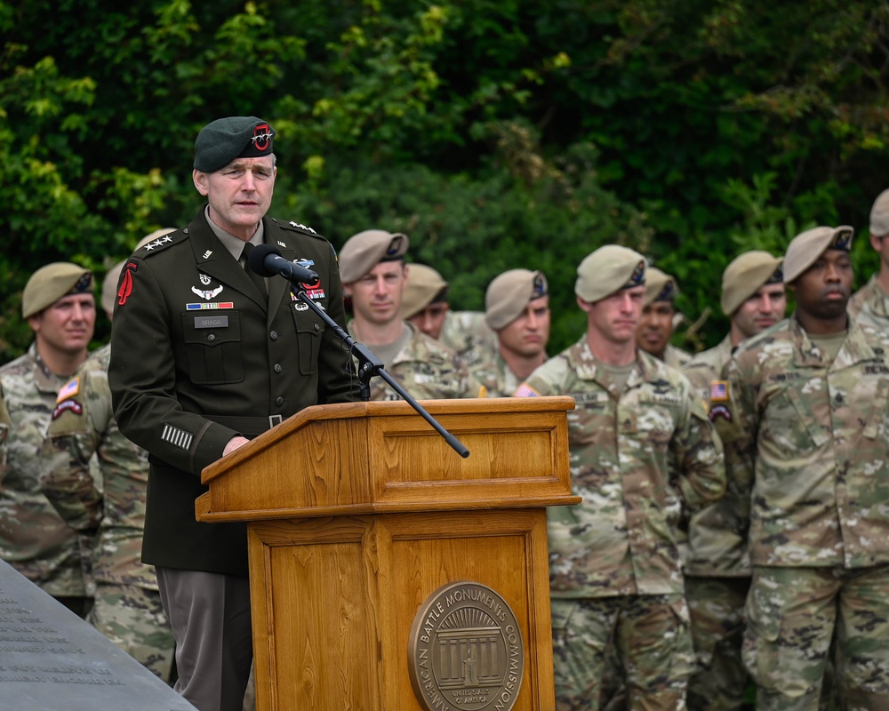 USAFE aircraft supports Pointe du Hoc memorial for D-Day 79