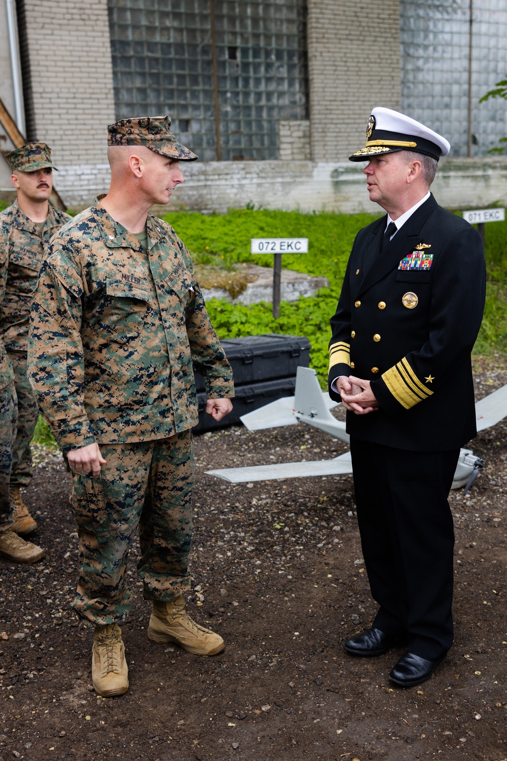 6th Fleet Commander Visits MRC