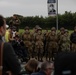 Ceremony at the Leadership Monument Winters
