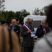Ceremony at the Leadership Monument Winters
