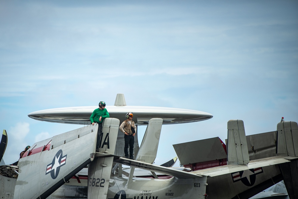 Nimitz Conducts Flight Operations