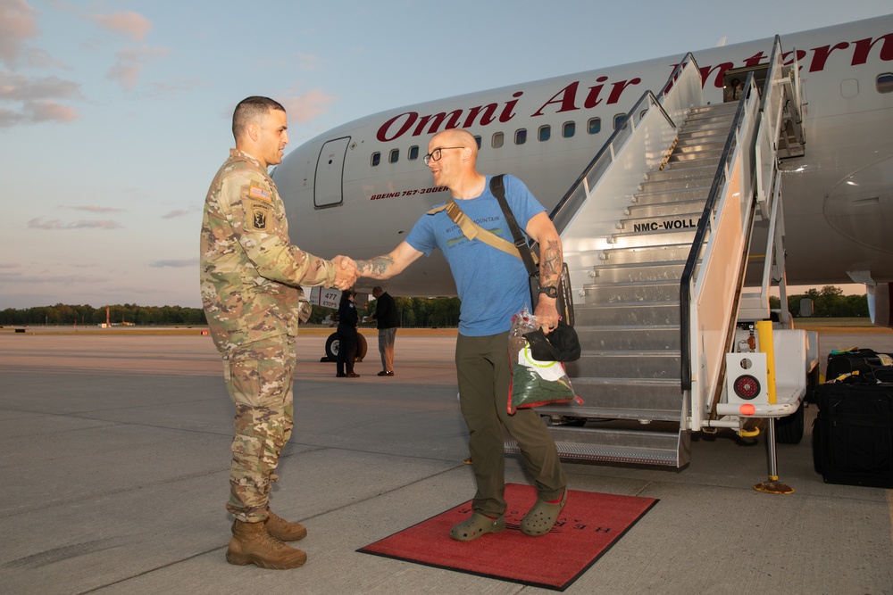 86th IBCT (MTN) Soldiers Return from NATO Exercise in Europe