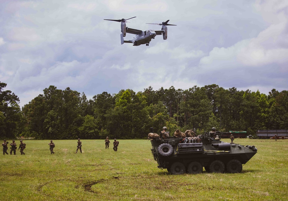 26th MEU Culminates C2X with an Amphibious Assault