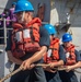 USS McFaul Conducts a Replenishment at Sea