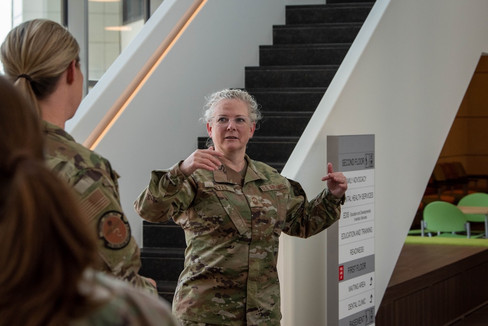 Chief Cates Visits Spangdahlem