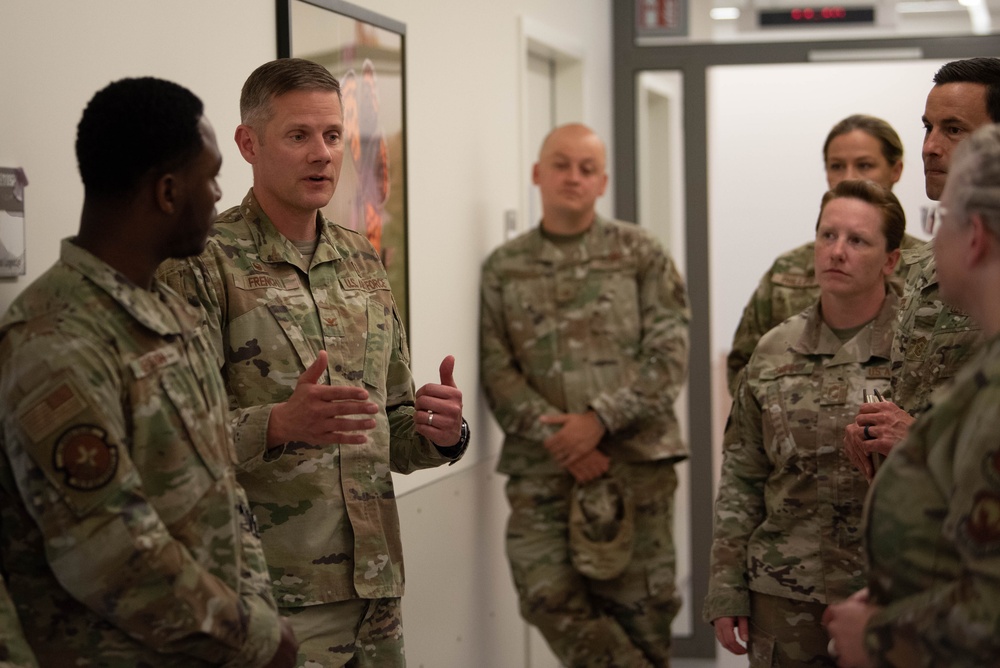 Chief Cates Visits Spangdahlem