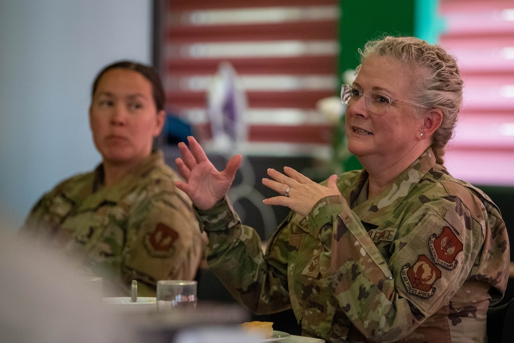 Chief Cates Visits Spangdahlem