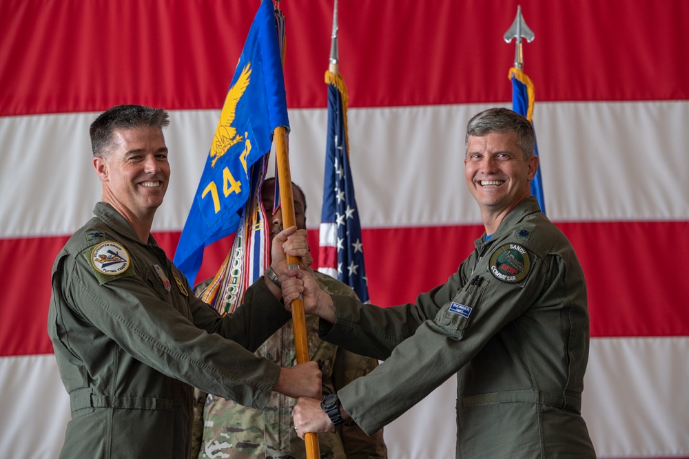 74th Fighter Squadron Change of Command