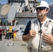 USS McFaul Conducts a Replenishment at Sea