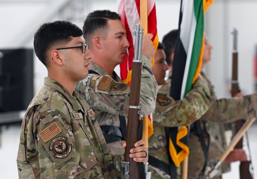 380th AEW welcomes new commander