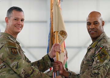 380th AEW welcomes new commander