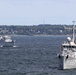 Royal Netherlands ships operate in the Batlic Sea during BALTOPS23