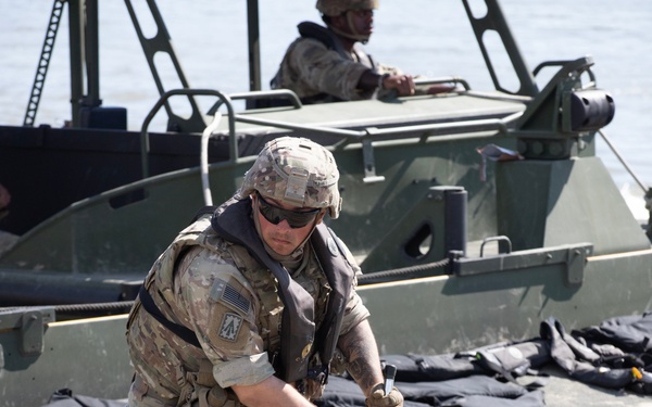 50th MRBC Soldiers during Saber Guardian