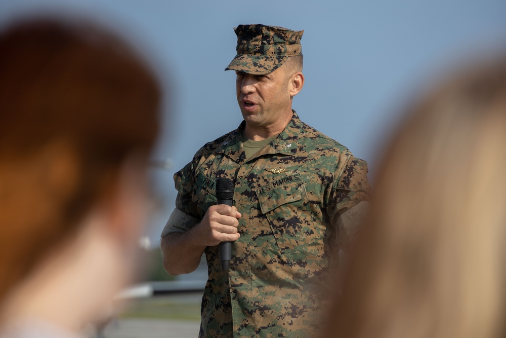 H&amp;HS Change of Command Ceremony