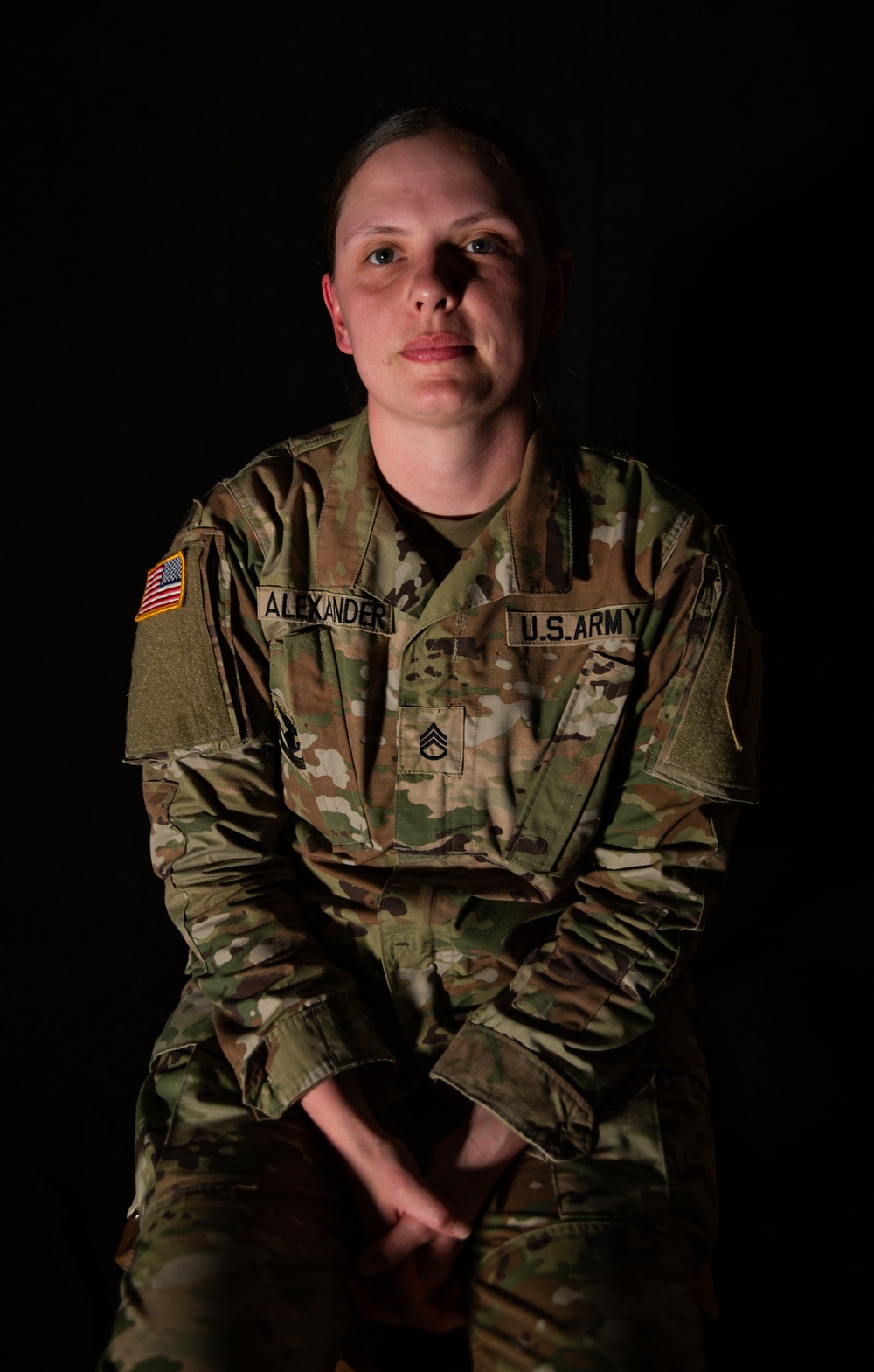 Portraits of a 1st Inf. Div. Soldier No. II