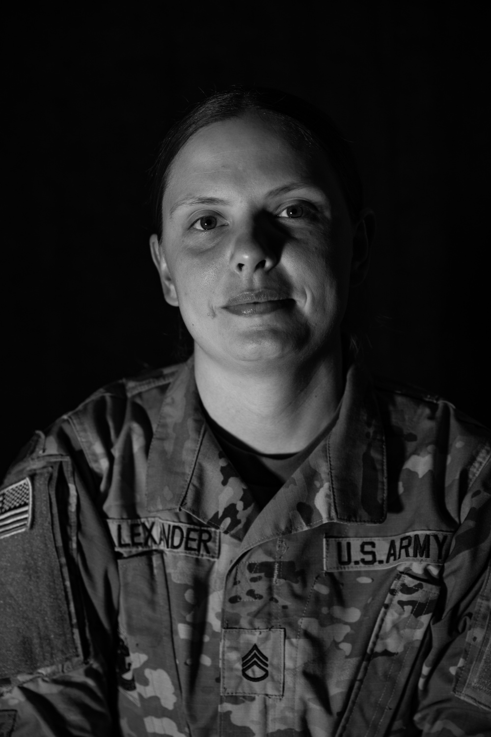 Portraits of a 1st Inf. Div. Soldier No. II