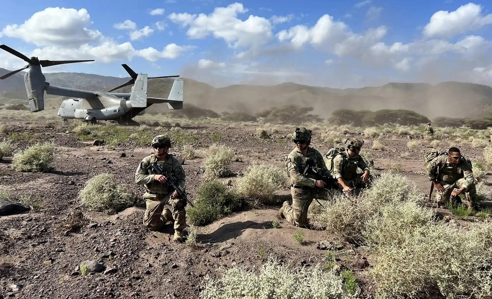 New York Army National Guard Soldiers train in Djibouti