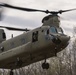 Michigan Army National Guard Chinooks Transport Marines