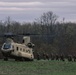 Michigan Army National Guard Chinooks Transport Marines