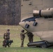 Michigan Army National Guard Chinooks Transport Marines