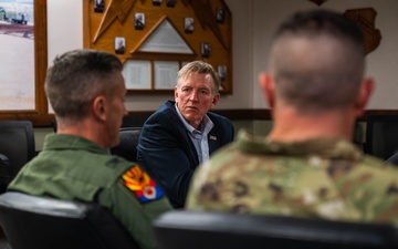 U.S. Representative Paul Gosar visits Luke AFB