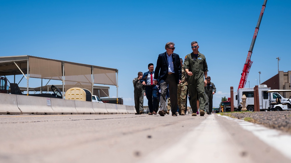 U.S. Representative Paul Gosar visits Luke AFB