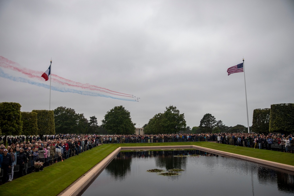 D-Day 79 Normandy American Cemetery Ceremony