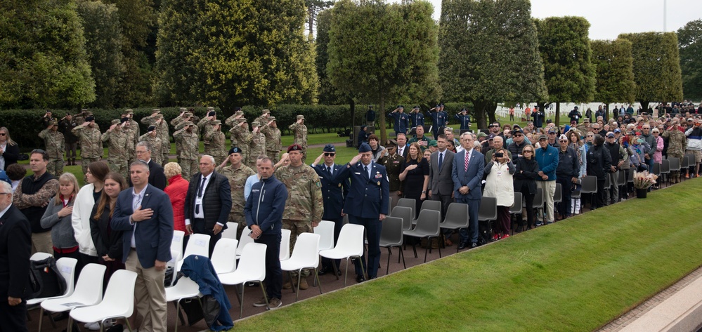 D-Day 79 Normandy American Cemetery Ceremony