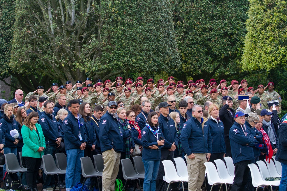 D Day American Cemetery Ceremony Normandy