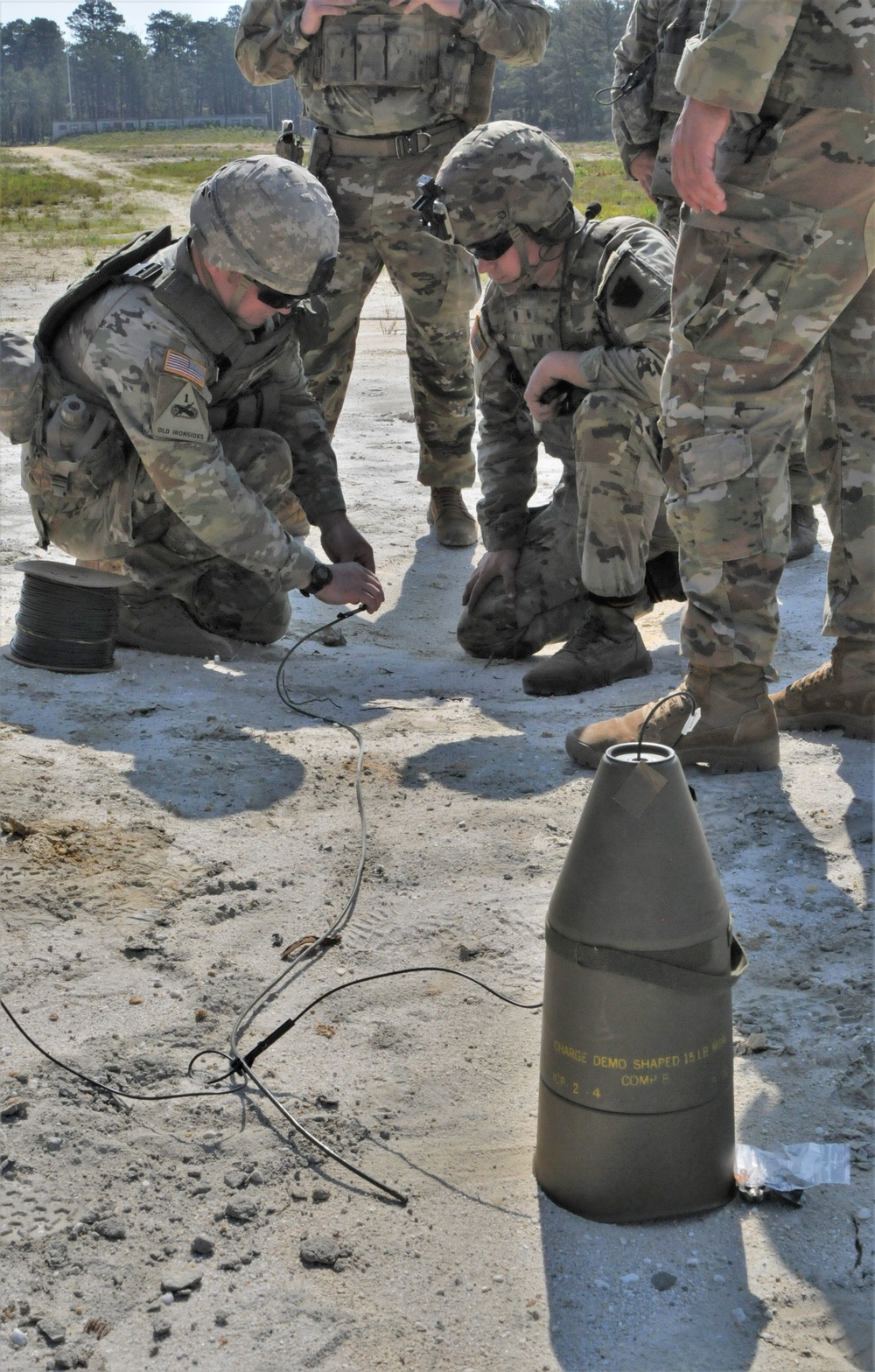 Fort Dix- 1-175 INF BN Demolition Range