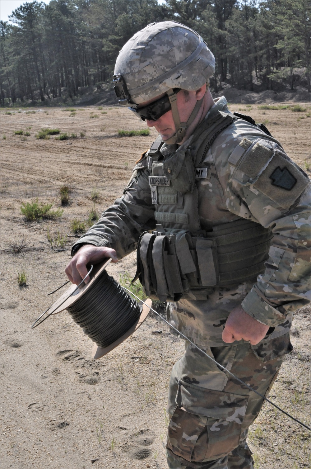 Fort Dix- 1-175 INF BN Demolition Range