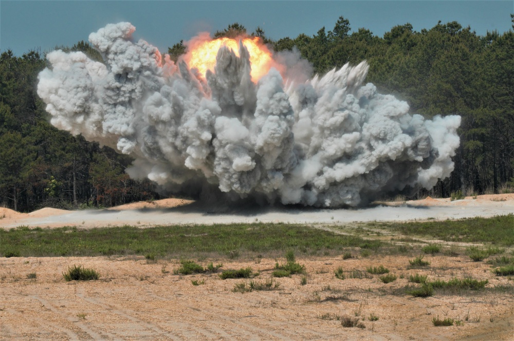 Fort Dix- 1-175 INF BN Demolition Range