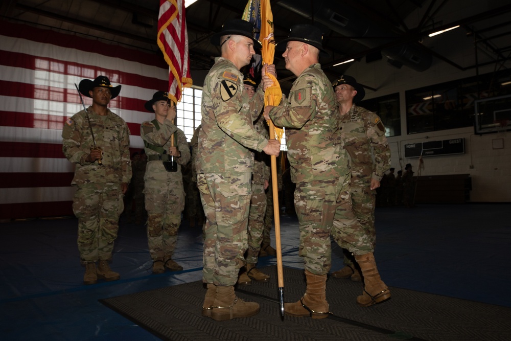 1-4 Cavalry Change of Command