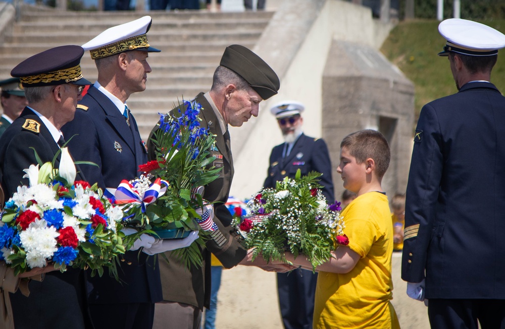 Utah Beach Ceremony: D-Day 79