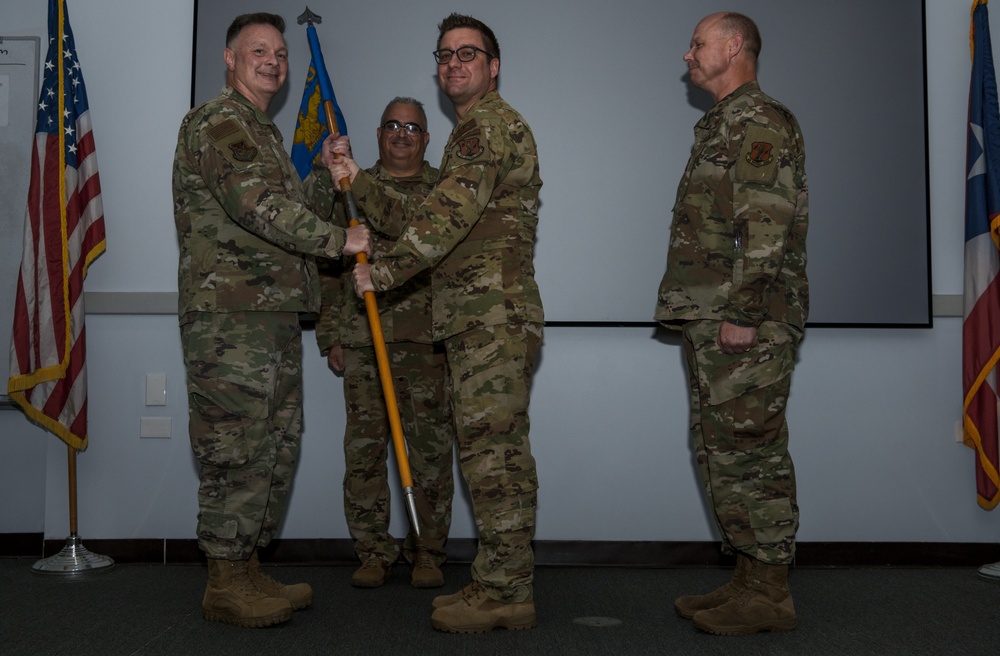 156th Contingency Response Group, Tactical Advisory Squadron Change of Command Ceremony