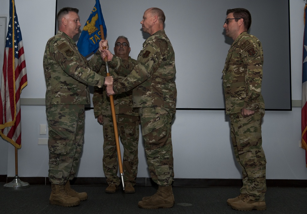 156th Contingency Response Group, Tactical Advisory Squadron Change of Command Ceremony