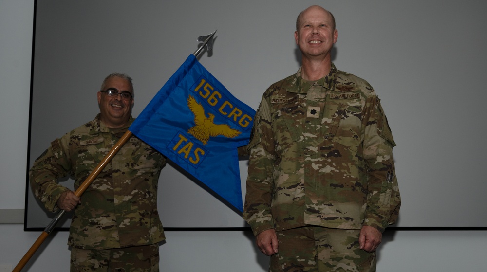 156th Contingency Response Group, Tactical Advisory Squadron Change of Command Ceremony