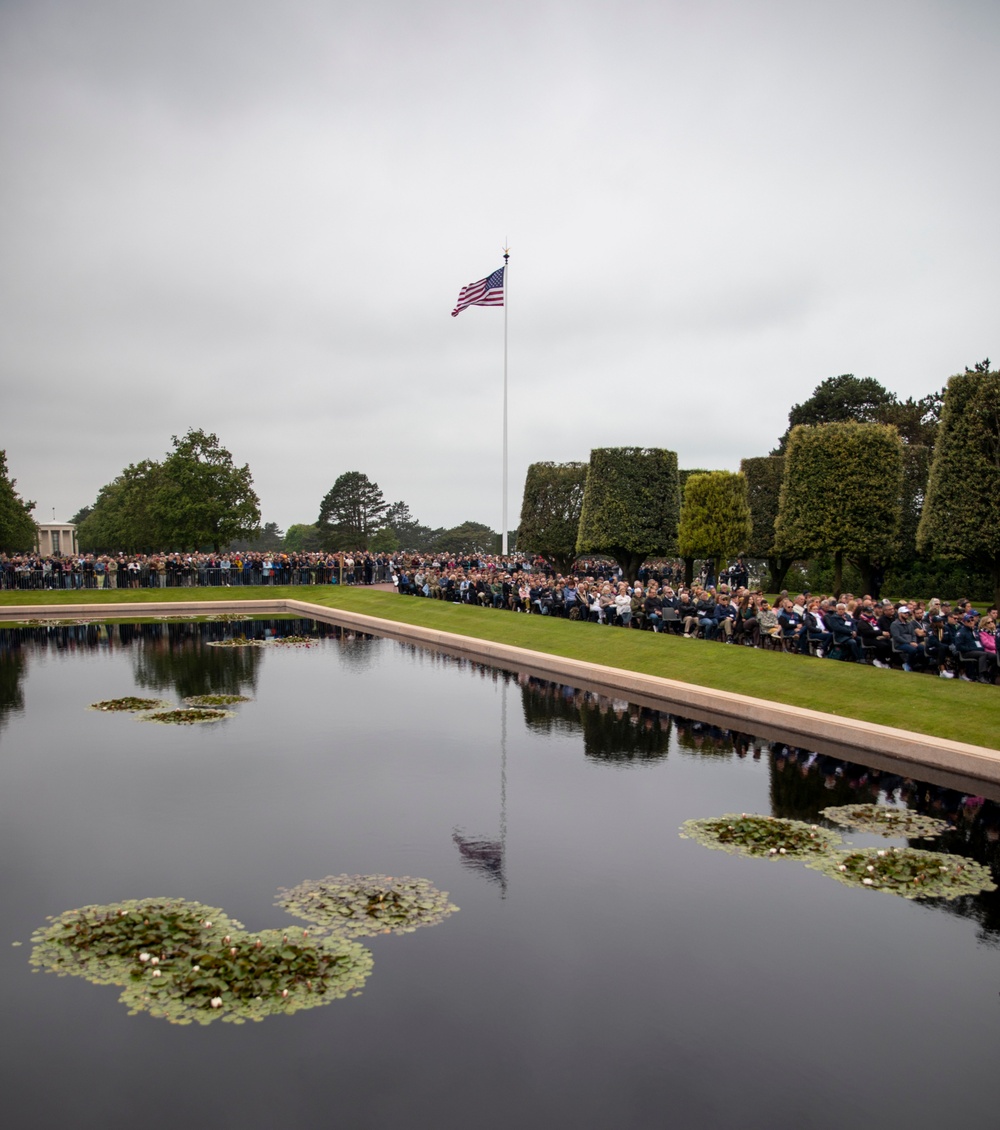 D-Day 79 Normandy American Cemetery Ceremony