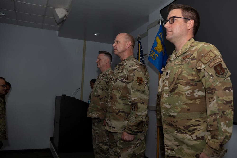 156th Tactical Advisory Squadron Change of Command Ceremony